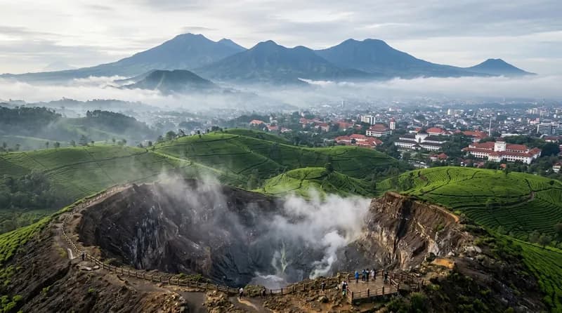 Kawasan belanja dan factory outlet di Bandung Paris van Java