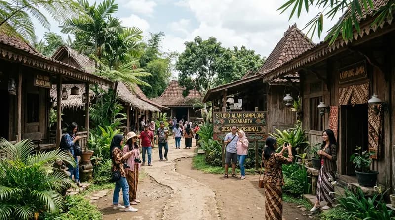 Wisata Gamplong Studio Alam 2026: Daya Tarik, Rute, Harga Tiket, dan Tips