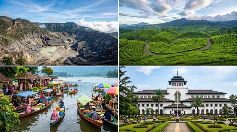 Ilustrasi itinerary santai untuk liburan akhir tahun keluarga