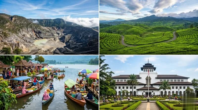 Itinerary Bandung 4 Hari 3 Malam 2026: Rute Lengkap
