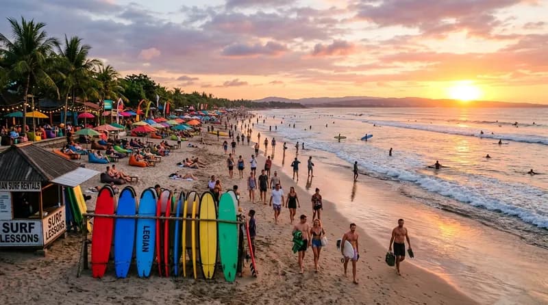 Pantai Legian: Destinasi Wajib Dikunjungi 2026, Info dan Tips Lengkap