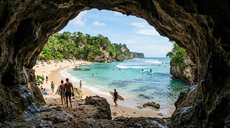 Panduan Pantai Padang Padang 2026: Semua yang Perlu Anda