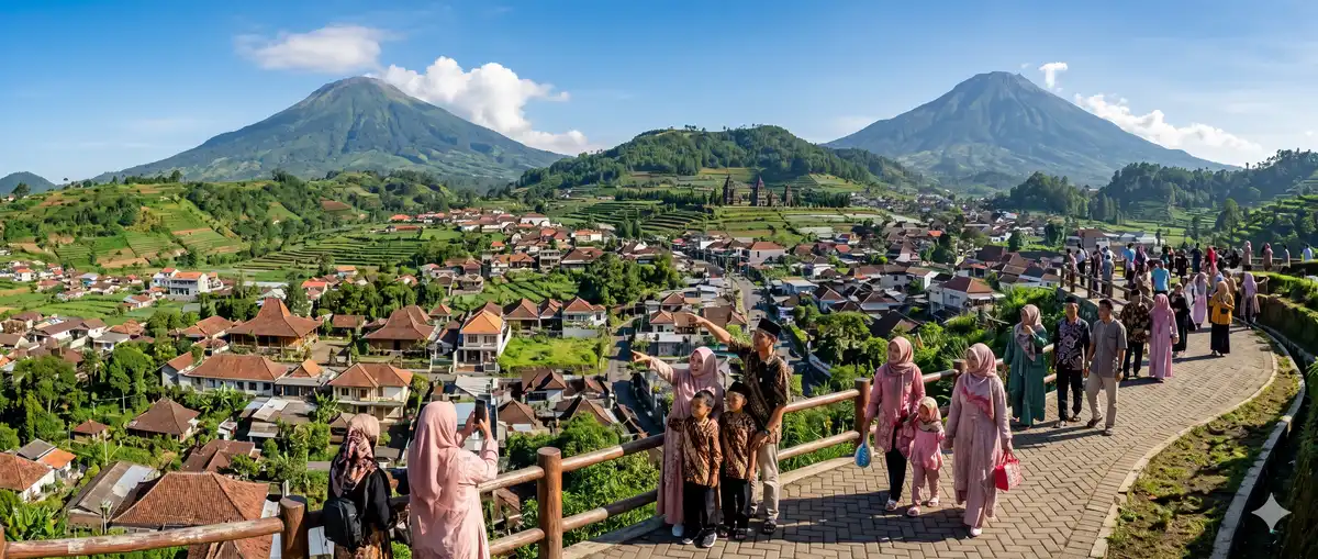 Destinasi wisata terbaik untuk dikunjungi saat mudik Lebaran di Indonesia
