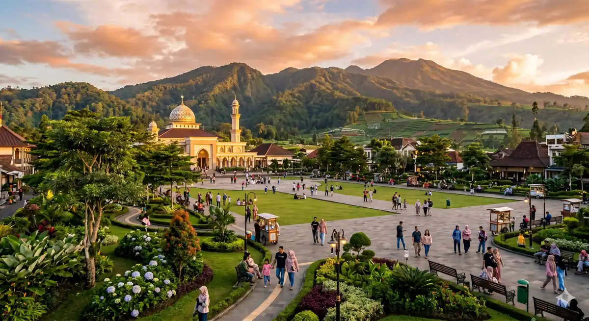 Tips Berkunjung ke Alun Alun Lembang