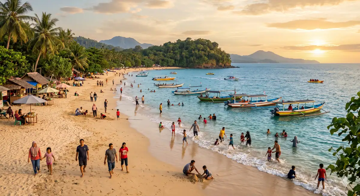 Aktivitas Seru di Pantai Bandengan