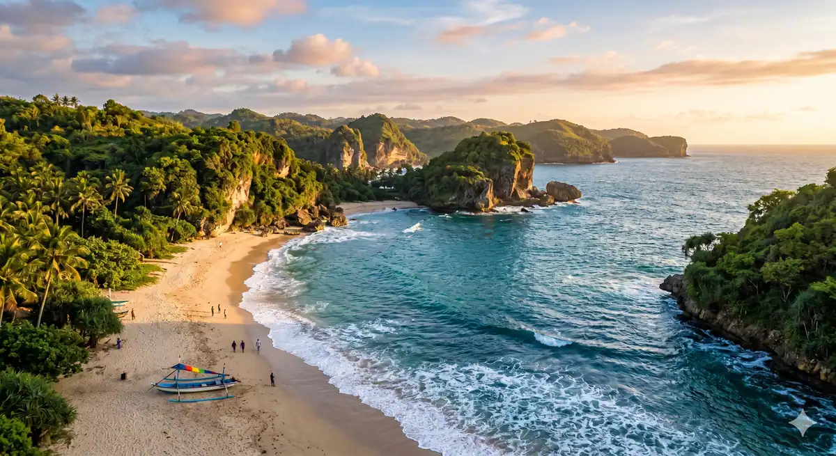 Tips Berkunjung ke Pantai Watu Karung