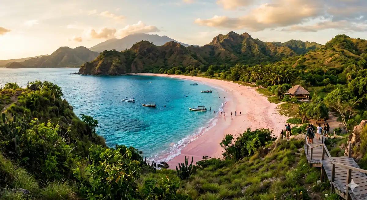 Tips Berkunjung ke Pink Beach Lombok