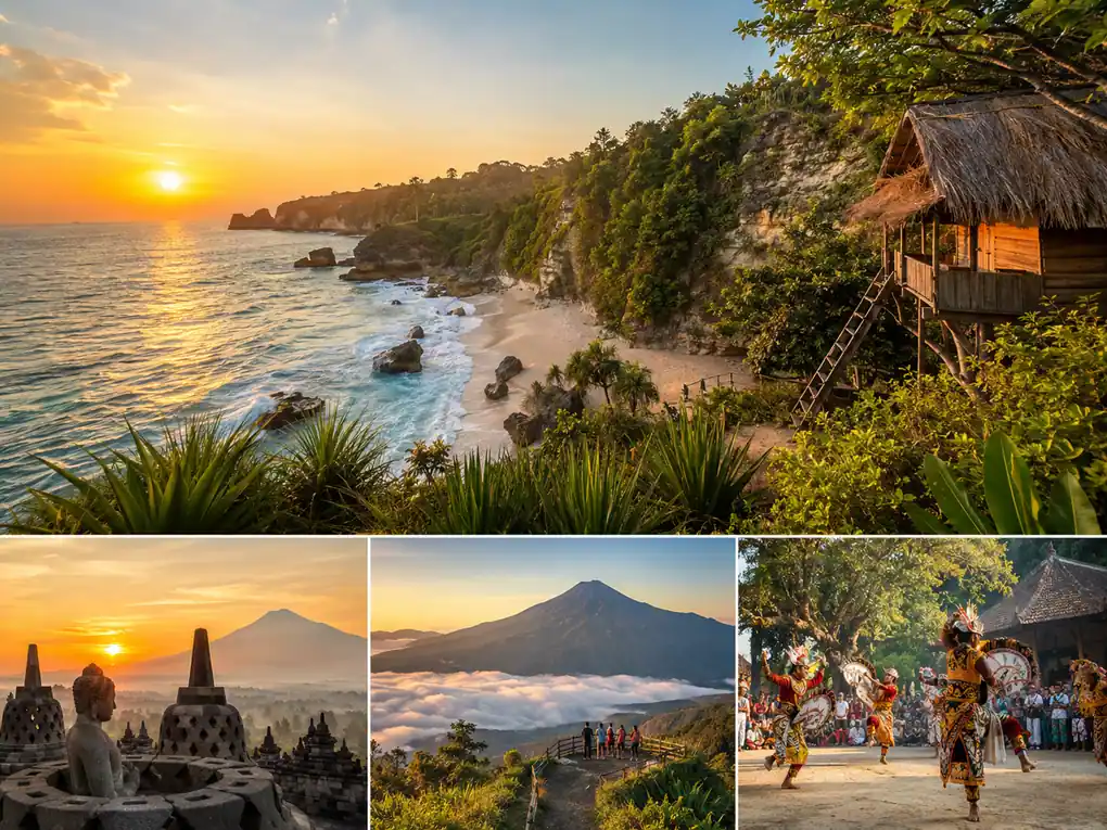Suasana wisata kota di Yogyakarta