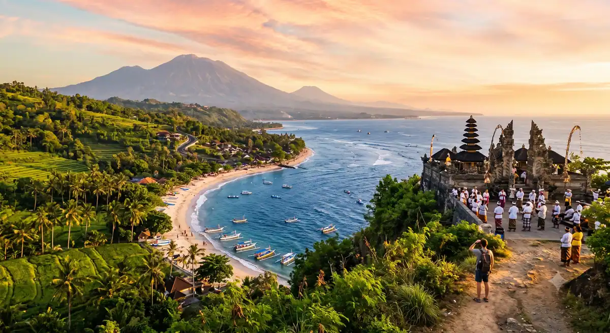 Menyusun urutan pemesanan tiket dan akomodasi perjalanan multi-kota