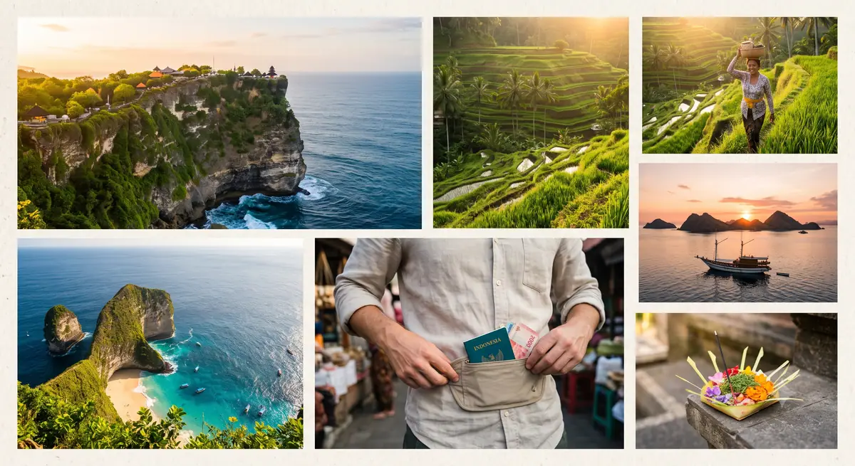 Money belt tersembunyi untuk menyimpan paspor dan uang tunai saat traveling
