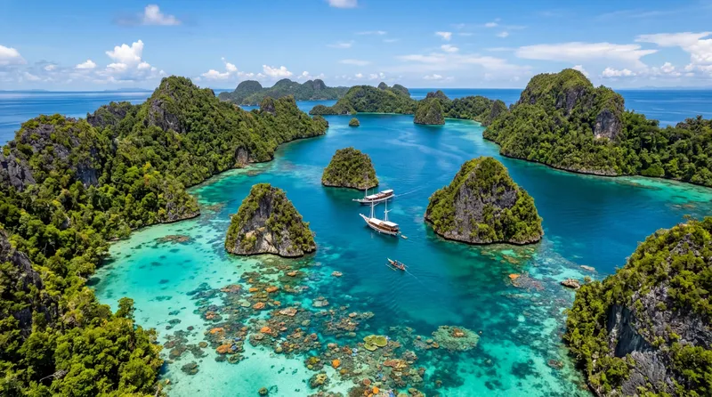 Pemandangan Raja Ampat surga bawah laut Indonesia