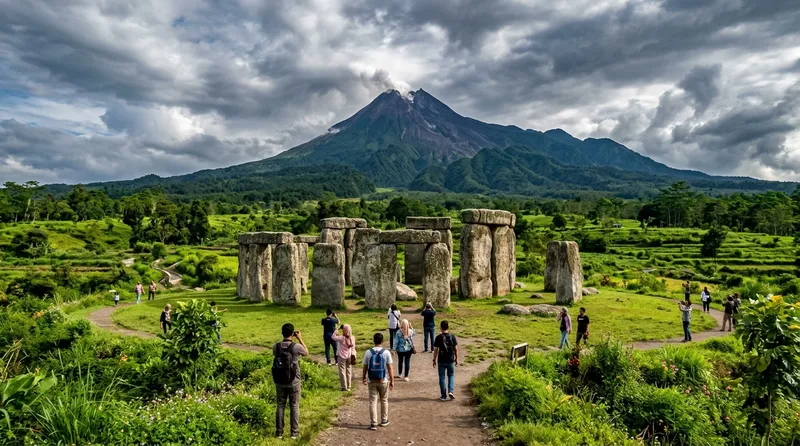 Tebing Breksi dan area candi sebagai bagian itinerary Jogja hari kedua